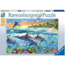 Ravensburger Puzle 500 Delfīni
