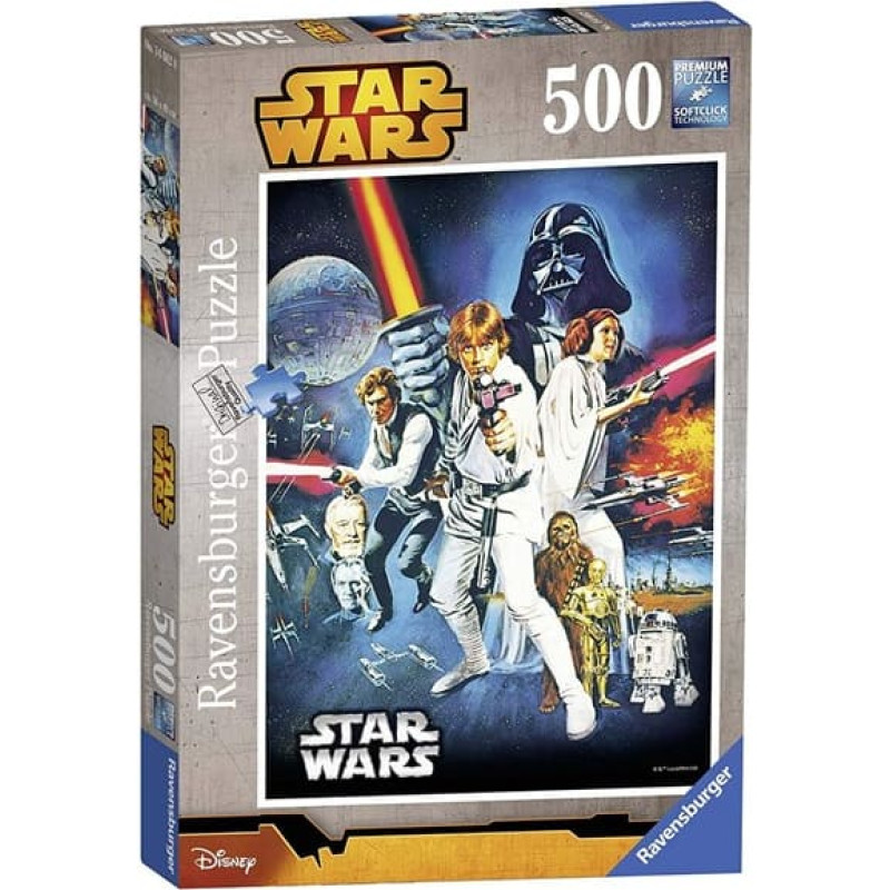 Ravensburger Puzle 500 Zvaigžņu kari