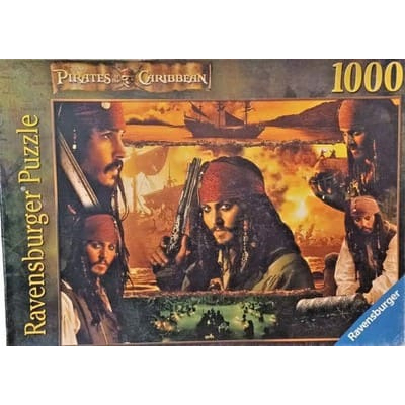 Ravensburger Puzle 1000 Kapteinis Džeks Sperovs