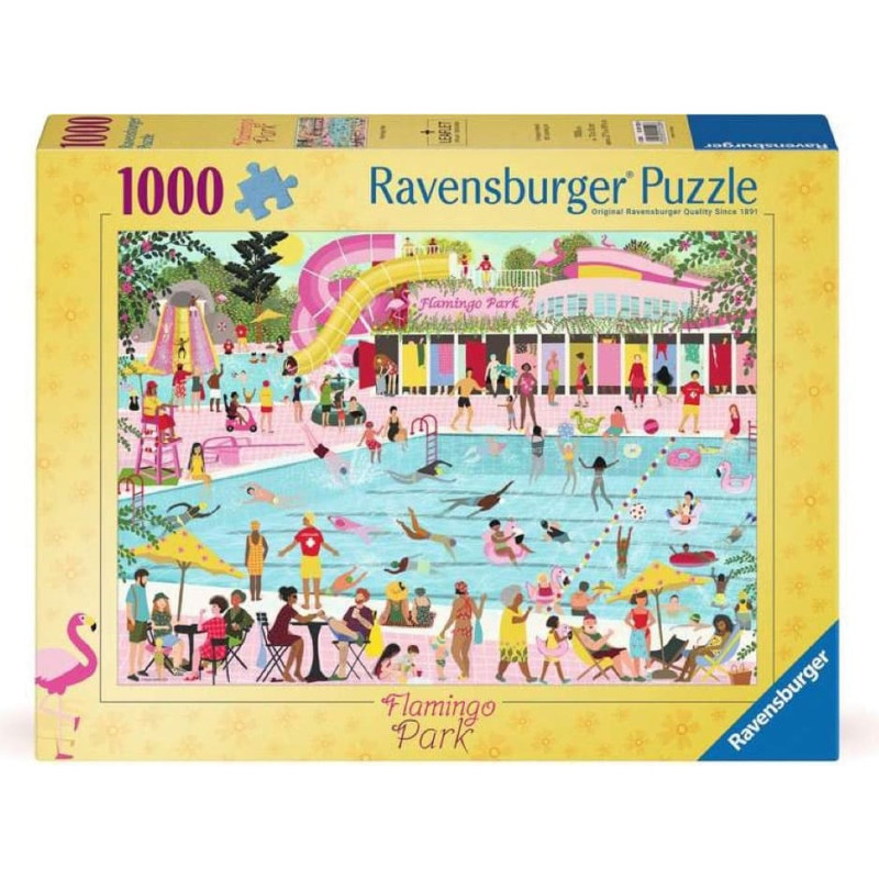 Ravensburger Puzle 1000 Flamingo parks