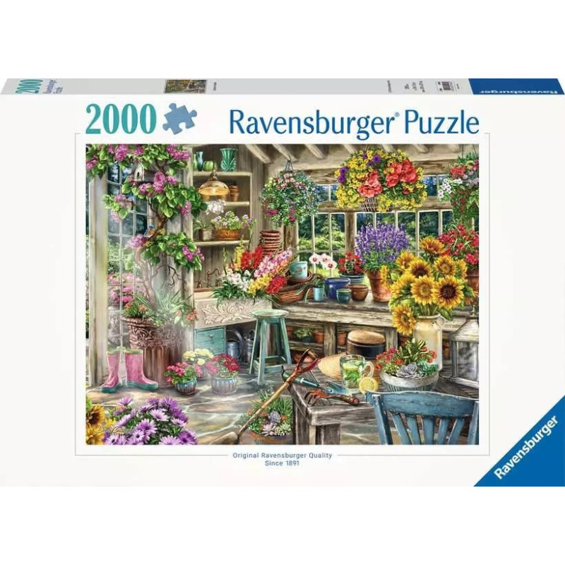 Ravensburger Puzzle 2000 Gardener's Paradise