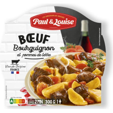 Paul&Louise Liellopu gaļa Burgundijas gaumē ar sarkanā vīna mērci 300g