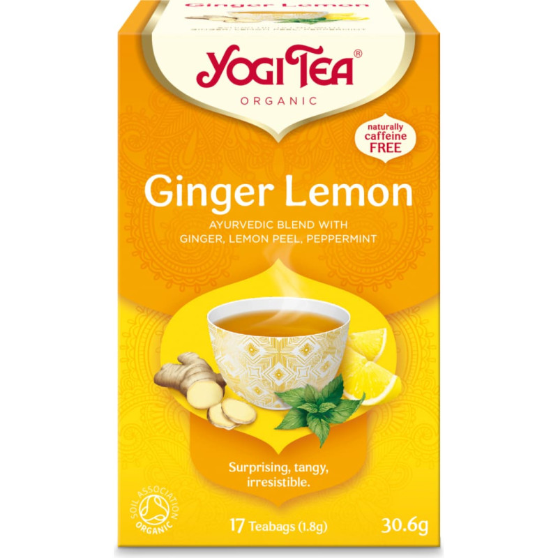 Yogitea Ingvera-Citronu tēja