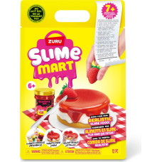 Slime Mart Gatavo&scaron;anas komplekts - Iepirkumu maisiņ&scaron; "Zemeņu siera kūka"