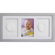 Odcisk Bobasa BABY HANDPRINT CLAY WITH TRIPLE FRAME WH