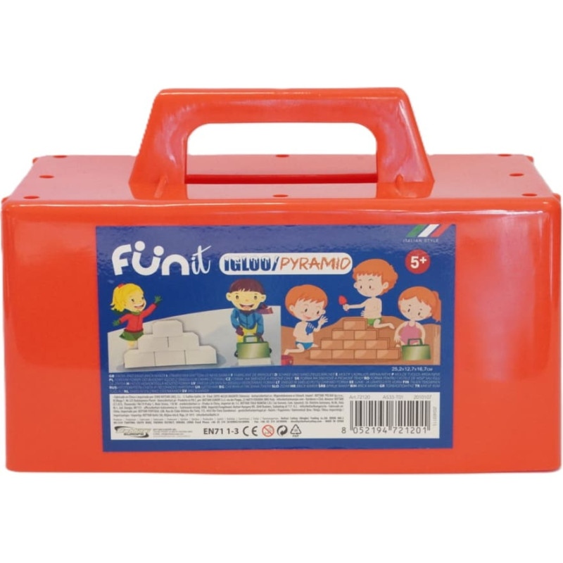 Fun It Sniega un smil&scaron;u ķieģeļu izgatavotājs IGLŪS/PIRAMĪDA