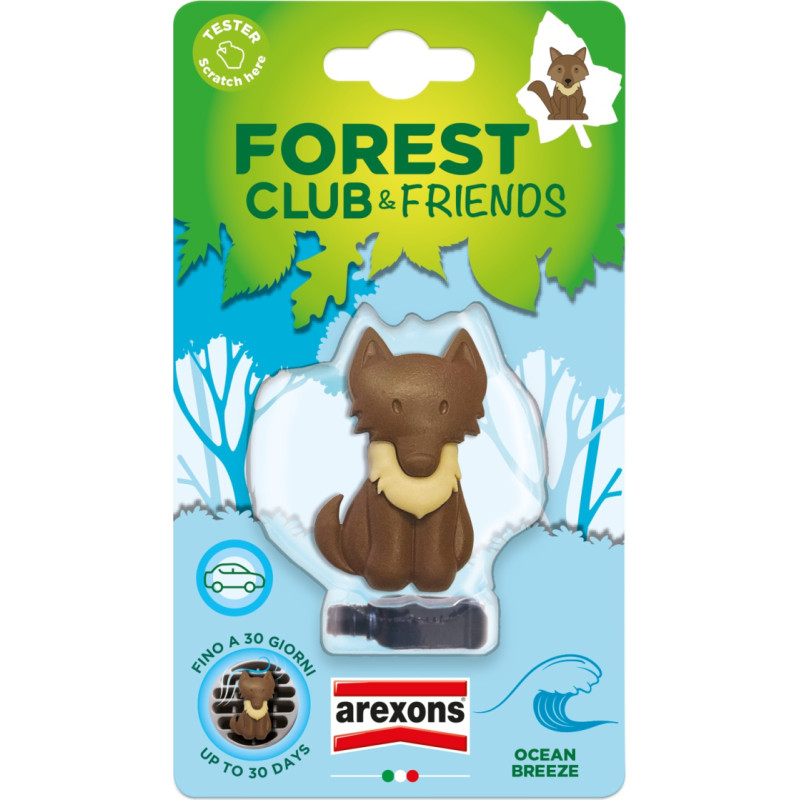 Arexons Forest club &ndash; WOLF auto ventilācijas atsvaidzinātājs