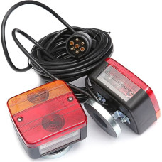 Moovit Magnētisko piekabes aizmugurējo lukturu komplekts