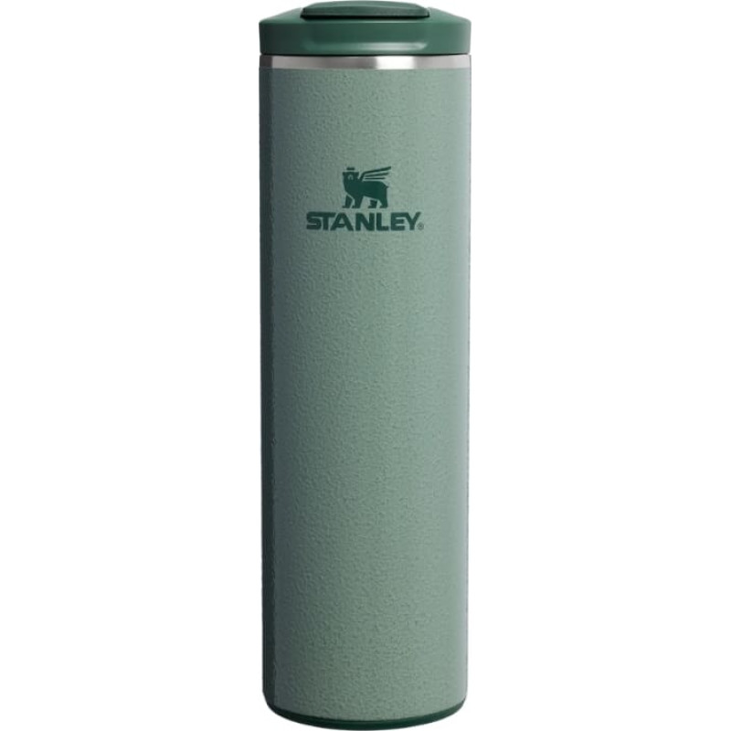 Stanley Termokrūze The Transit Fliptop Mug 0,47L zaļa