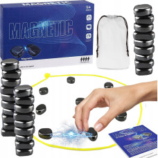 GRA SZACHY KAMYKI MAGNETYCZNE 30 SZTUK
