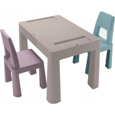 Tega Baby galdiņš un 2 krēsliņi TEGGI MULTIFUN akmens/vīskalnu/tirkīza (TI-011-179)