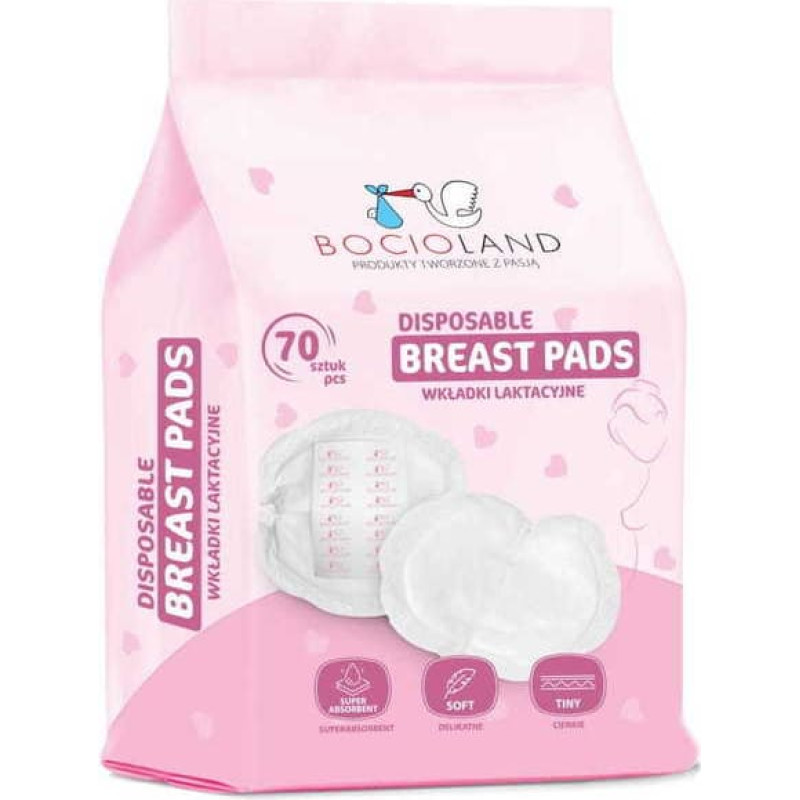 Bocioland 1646 BREAST PADS 70 PCS BL164