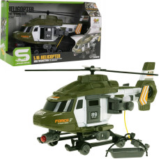 HELIKOPTER WOJSKOWY ŚWIATŁO I DŹWIĘK