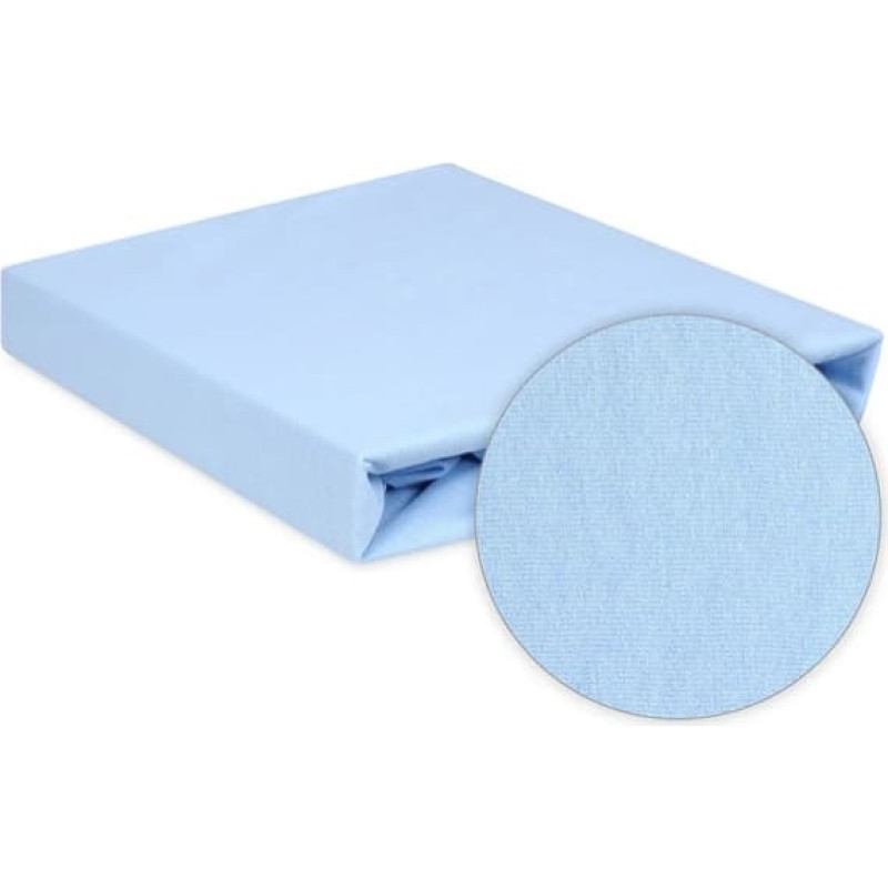 Miniania Palags jersī mitrumnecaurlaidīgs BLUE 120x60 cm (0399)