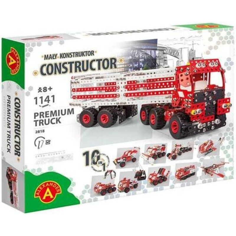 Alexander Metāla konstruktors PRO - Premium Truck (desmit vienā)