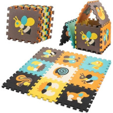 Kik- Paklājiņ&scaron;-puzle 9 el. ANIMALS 5208