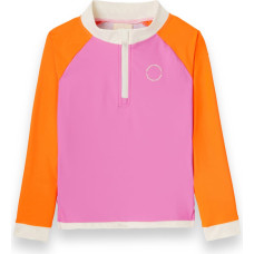 Kietla ICONIC peldē&scaron;anas T-krekls ar UPF 50+ saules aizsargaudumu un UV sensoru, bērniem 4-6 gadi, Pink Red
