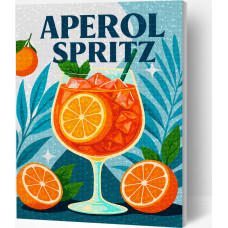 Splat Planet dimanta puzle APEROL SPRITZ 30x40 cm