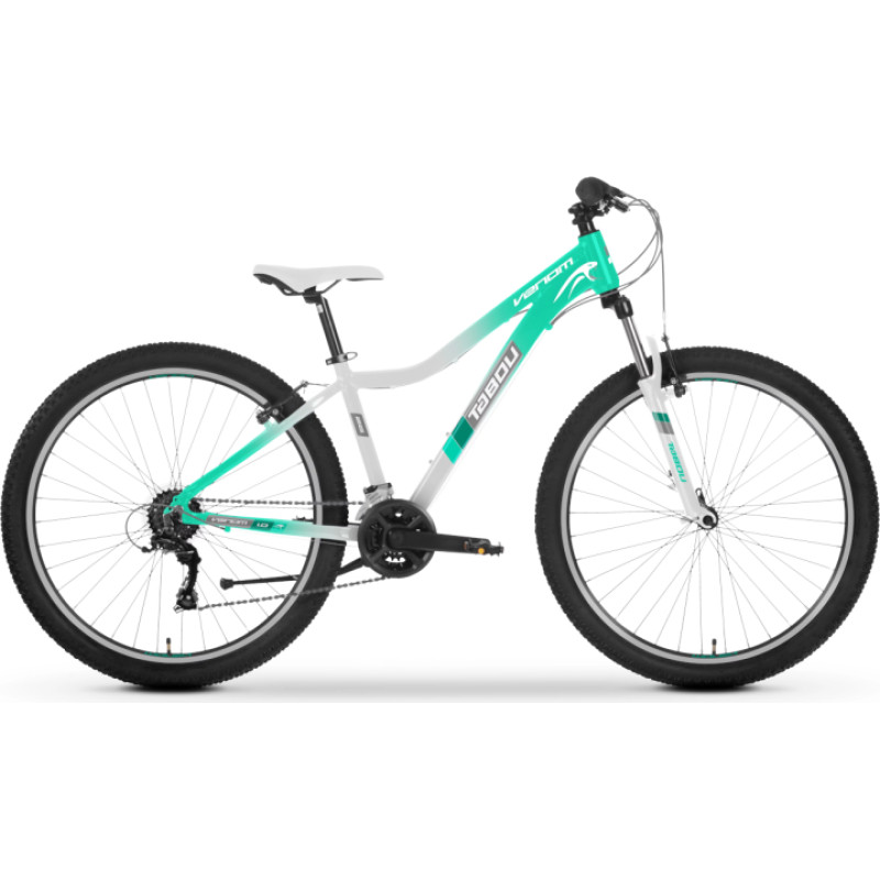 Tabou Bērnu velosipēds TABOU Venom 1.0 W, 27.5" 17" M, piparmētru balts