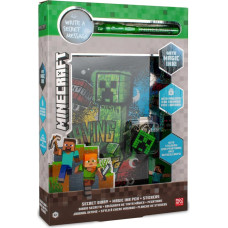 Kids Euroswan - Akcesoria Licencyjne Magic ink pen with diary set Minecraft
