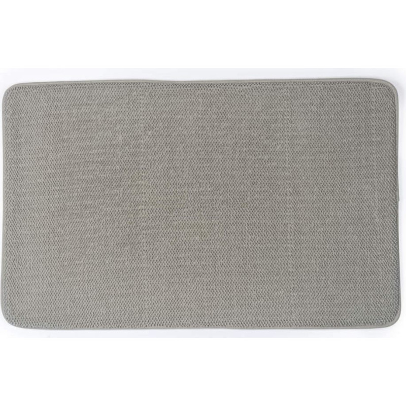 Beldray LA00000099NEU7 Anti-mould Memory Foam Bath Mat 50 x 80 cm, Grey