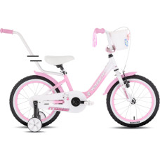 Tabou Bērnu velosipēds TABOU Miss, 16" rozā-balts