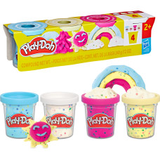 Hasbro Play Doh PLAY-DOH Rotaļu komplekts Konfeti prieks, 4 gab.