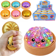 GNIOTEK SQUISHY PIEROŻEK BROKAT ŚWIECĄCY