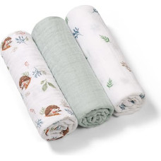 Babyono 348/16 SUPER SOFT MINT MUSLIN DIAPERS