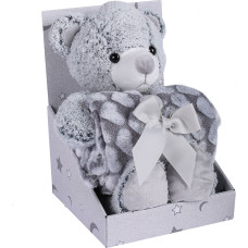Easy Care 562 Kocyk + pluszak GREY BEAR