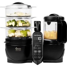 Babymoov Nutribaby + XL Large capacity multi-purpose food processor - Mineral Black A001140