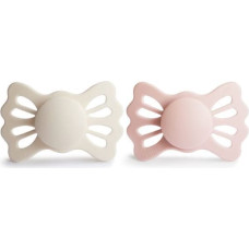Frigg F100490 Lucky Smoczek symetryczny 2-pak silikon 6-18m Cream / Blush