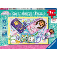 Ravensburger Puzzle Gabbys Dollhouse 2x12pc 5709