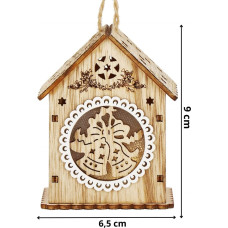 Springos Ziemassvētku rotājums 6 x 9  cm CA1284