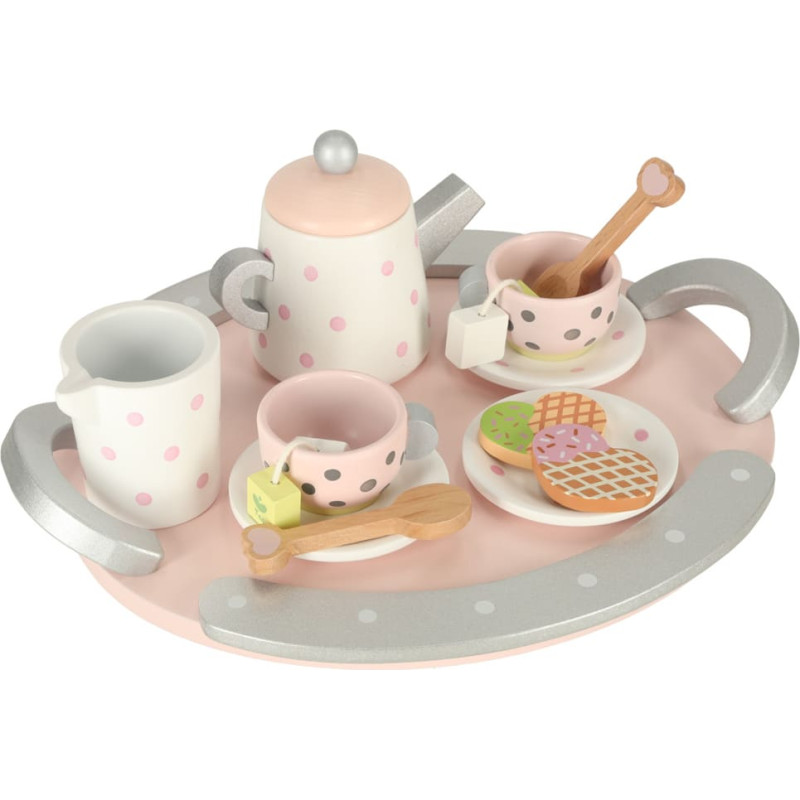 Lulilo Kafijas tējas servīzes koka komplekts