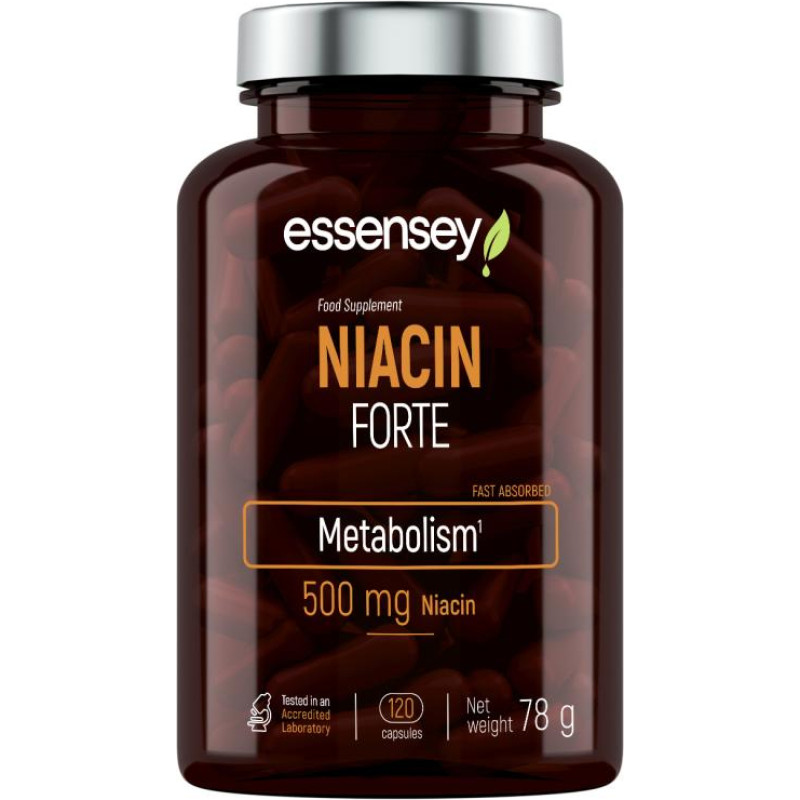 Trec vitamīni TREC ESSENSEY NIACIN FORTE 120 kapslit