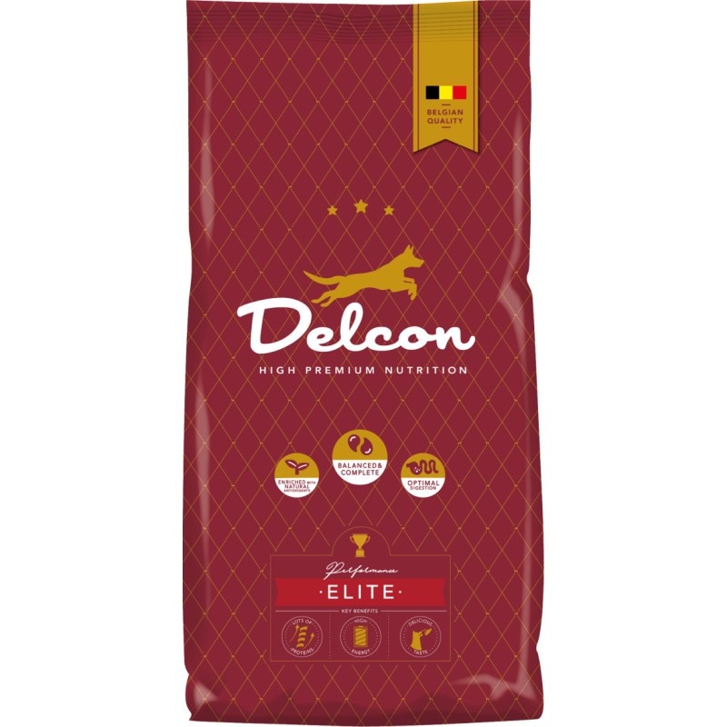 Delcon Barība pieaugušiem suņiem ELITE / 3 kg