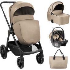 KIKKABOO rati ar kulbu 3in1 Modena Beige