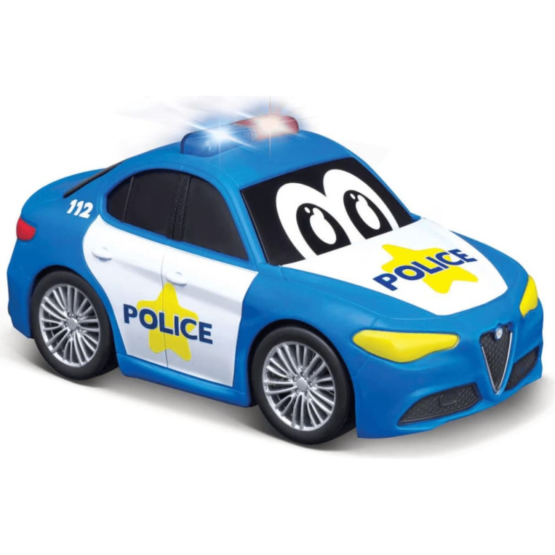 Bb Junior Policijas automašīna Giulia Alfa Romeo ar gaismām un skaņām, 16-81211