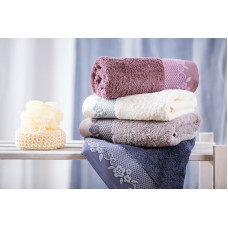 TOWEL BJORK 50X90 TERRY VIOLET/LAVENDER/ 500 G.