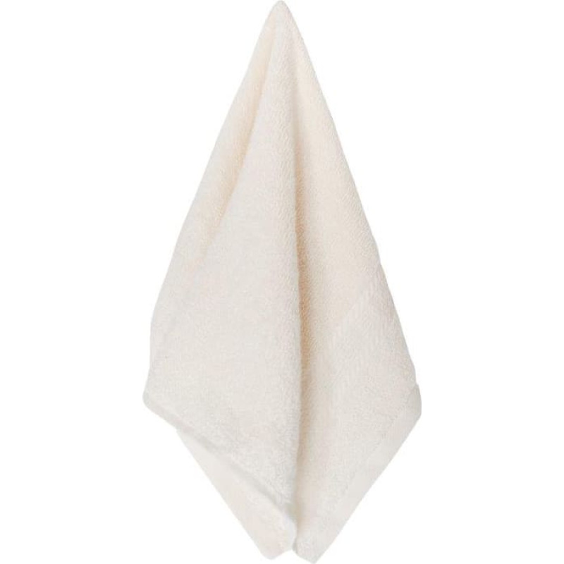 TOWEL MATEO 30X50 TERRY CREAM 450G. COTTON.