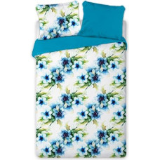 BEDDING SET 140X200+2X70X90 SATIN AQUARELL 011