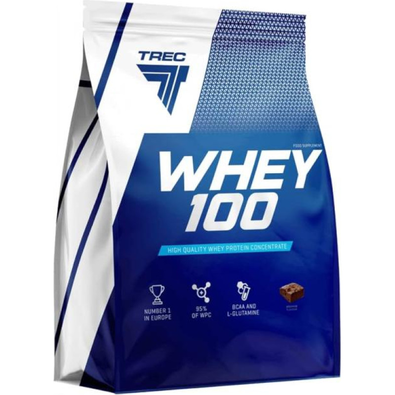 Trec Valgupulber TREC WHEY 100, Brownies, 900g