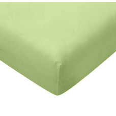 Miniania ūdensnecaurlaidīgais palags JERSEY 120x60 cm GREEN