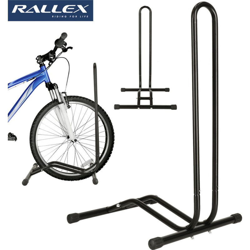 Metāla velosipēdu statīvs melns