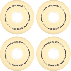 Spokey WHITE SET 80 MM Set: 4 wheels for Spokey Freespo inline skates
