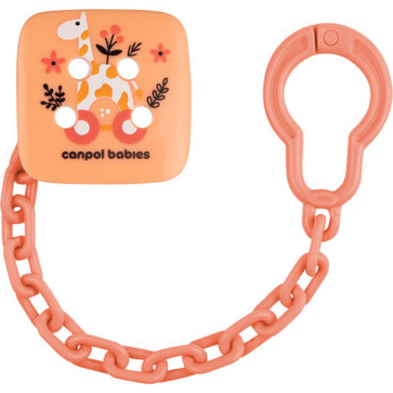 Canpol BABIES knupīša turētājs TOYS, pink, 2/438_pin