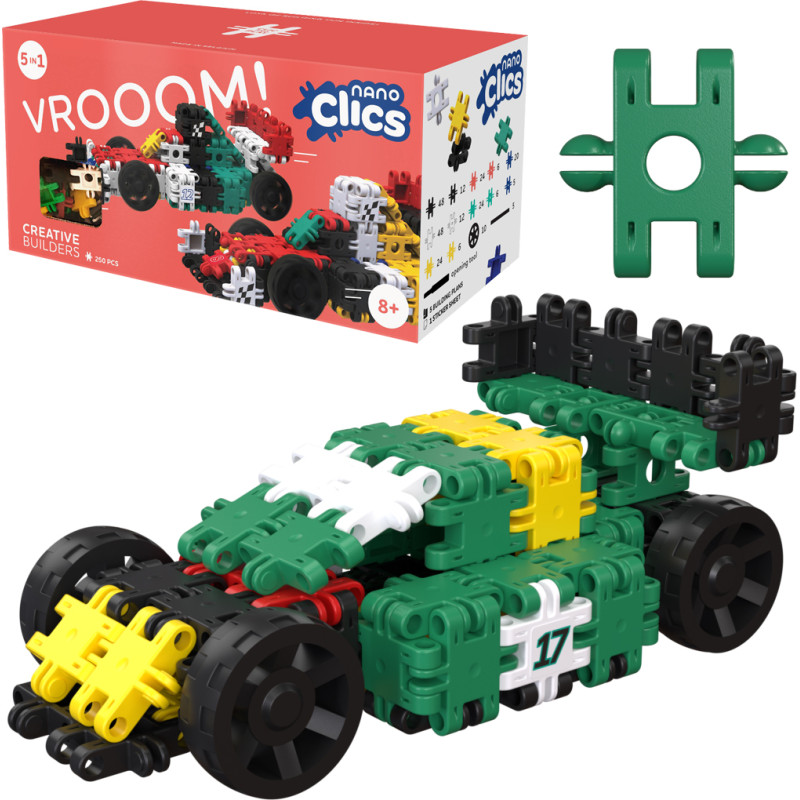 KLOCKI NANO CLICS 250 ELEM. CREATIVE