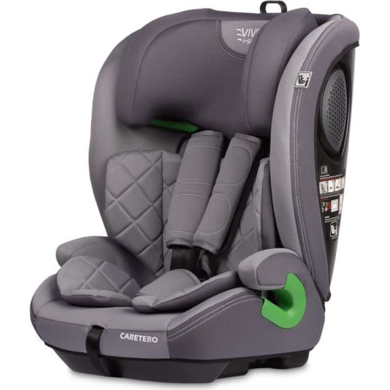 Caretero Autokrēsls VIVO I-SIZE GREY (76-150)