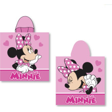 PONCHO 55X110cm MINNIE MIN24-2008CG COTTON 320 gsm